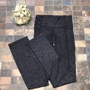 Heathered black Athleta leggings